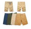 2021 Cotton Summer Casual Solid Chino Cargo Men Shorts 100% Cotton Customized Size Cotton Fabric Camo Pattern Negotiable Printed