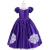 Import 2021 New  Kids Sofia Princess Dress Girls Party Purple Dress Kids Clothing Children Halloween Dresses from China