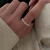 Import 2021 Newest Arrival Classic Simple Design Pearl Ring Baroque Pearl Finger Ring from China
