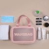 2021 Pu waterproof Transparent Cosmetic Organizer Travel Makeup Bag Beauty Case Women
