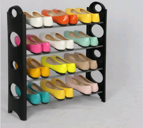 Customize Shoe Rake Buy 2022 Customize Designs Wood Showcase Corner 4 Layer Pp Plastic ...