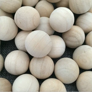 20mm pine wooden bead ball natural round wooden ball