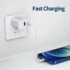 20w PD QC Multiple Protection For Iphone Sumsung Charger Type-c 20W and USB 18W Dual Port Wall Phone Charger