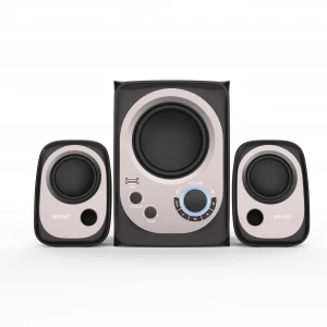 2.1CH Multimedia Black Panel Home Theatre Speakers Audio System Sound Professional