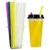 Import 21cm disposable colorful Straight plastic drinking straw pearl milk tea straw from China