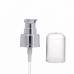24/410 Black Gold Aluminum collar Cosmetic packaging plastic cream pump