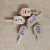Import 2.5inch Custom printed logo Dreidel,Wooden Spins toy for kids,toy spinning top from China