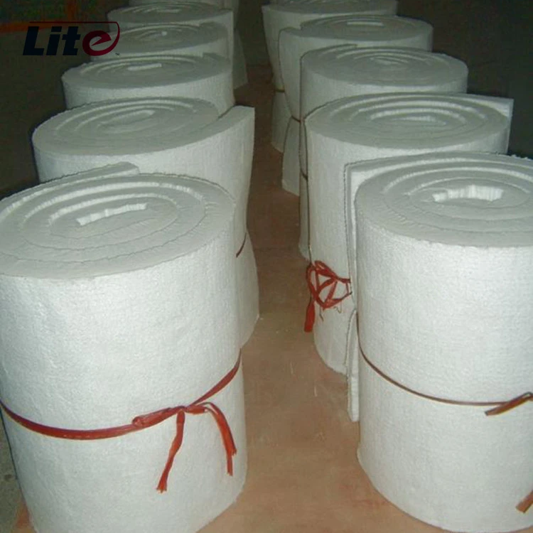 25mm Thickness standard Furnace Linings refractory ceramic fiber Blankets for insulation furnace