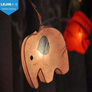 2m 10 led elephant font led light string for indoor decoration