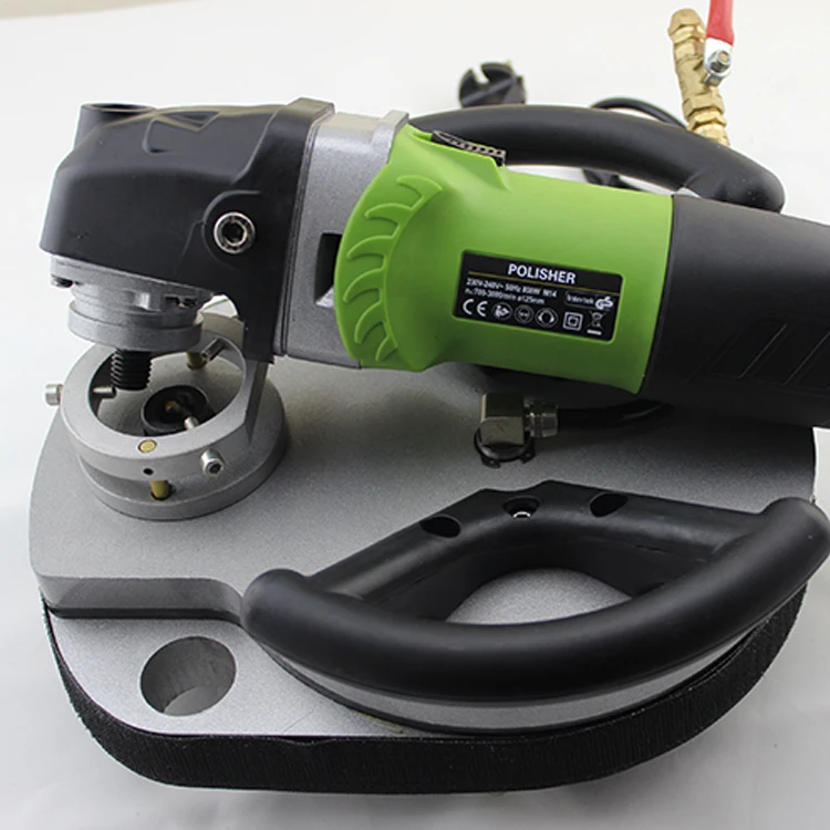 3 heads planetary wet and dry  polisher for counter tops floor steps
