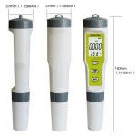 3-in-1 PH Tester Digital EC/Temperature/PH Meter 0.01 High Accuracy 0-14pH Range Water Quality Auto Calibration