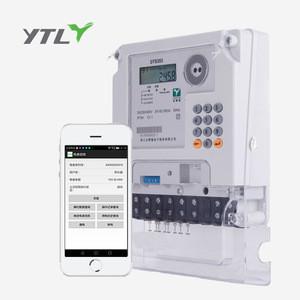 Buy 3 Phase Digital Smart Prepaid Energy Meter Electric Power Meter ...