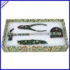 3 pieces nice printed Hardware tool floral set for promotion