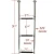 Import 3 Steps Boat Ladder Stainless Steel Telescoping Swim Upper Platform Ladder /marine hardware from China