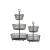 Import 3 Tier Wrought Iron Bread Stand Fruit Vegetable Display Stand racks and baskets from India