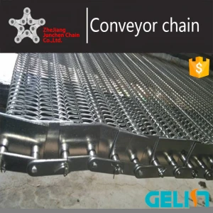 304 Stainless Steel Conveyor Belt Link Wire Mesh for roller chain