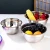 Import 304 Stainless steel salad bowl  Korean multifunctional mixing  bowl with multi color pp lid from China