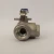 Import 316 BSP  inch thread  L type stainless steel 3 way ball valve DN20  3/4inch  PN16 from China