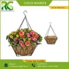 35CM Lotus Square Coco Coir Hanging Basket