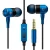 Import 3.5mm mobile accessories Metallic headphone metal smart blue headphone metal headphones from China