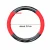 Import 37cm 38cm Car Steering Wheel Cover Punching Leather Carbon Fiber Pattern Protection Fit For Toyota from China