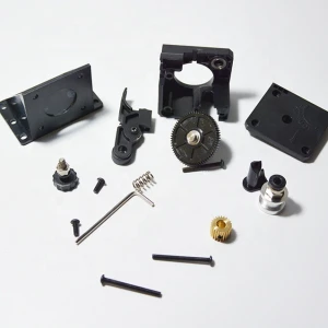 3D Printer Parts Black Aluminum Extruder Parts for T22 3D Printer