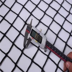 3mm Binzhou Knotless Safety Protect Net Plastic net for construction use / Stadium Soccer Rebounder and Separation Net