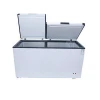 400L commercial double temperature price deep lg refrigerator and freezer