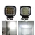 Import 48W Square White Aluminum Spot Flood LED Light Work  Car in led Auto Lighting System from China