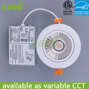 4inch 7W  IP54 Dimmable Recessed Mounted Round LED Ceiling Light with ETL certificate