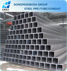 50*50 square hollow section steel profile and tube