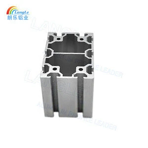 6061 3030 Silver Anodized Industrial Non-standard By Cutter Upper Channel Extrusion Aluminum Profile Clean Room Project
