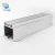 Import 6061 extruded aluminum  slot sliding channel track aluminum square tubing channel  molding porfile from China