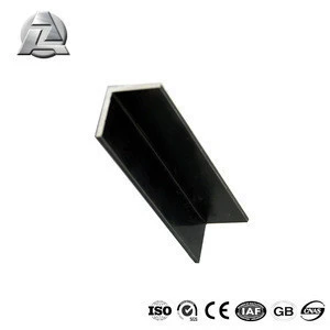 6061 t6 high hardness powder coating black aluminium angle strip in stock