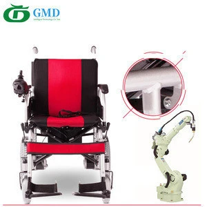 6km/h Max Speed Electric  Wheelchair with Controller Stick and  Light Weight Wheelchair for Rehabilitation