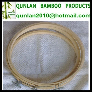 7-30cm Bamboo Hand Embroidery Cross Stitch Hoops