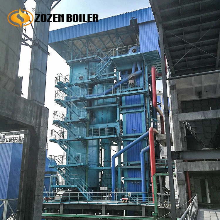 75ton Coal fired high pressure power plant circulation fluidized bed cfb boiler