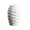 7.6inch white ceramic vase