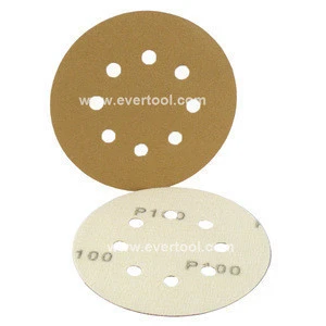 8 holes abrasive disc for sanding machines