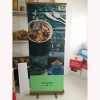 85cm*200cm/80*200cm Bamboo Pull Up Banner Stand Environment Friendly Roll Up Display
