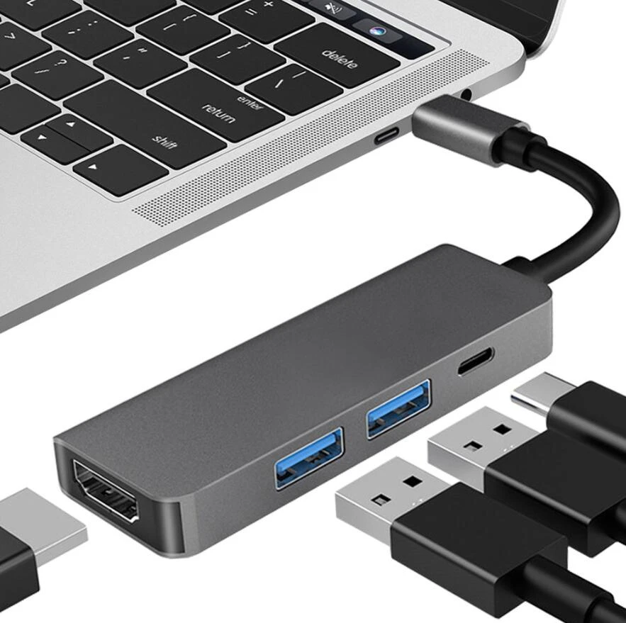 8in1 type c hub,  type c usb hub 8 in1usb, usb type c hub adapter 8 in 1 with RJ45