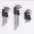Import 9pcs Ball End Security Hex Key Spanner Allen Wrench Set from China