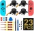 Import A Hot thumb grips with screwdriver Set console joystick repairs kit tools parts repair For nintendo switch from China