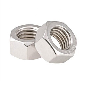 A4-80 Stainless steel DIN 934 metric size  M6 hex nut