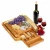 Import Acacia Wood Cheese Board and Knife Set | 100% Teak Cheese Platter | Cheese Plate from China