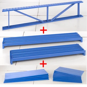 Adjustable Warehouse Racking Accessories Material Racking Systems Galvanized Shelving Rack