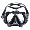 Adult Diving Mask Snorkeling Gear Snorkel Mask Scuba Anti-Fog Goggles Diving Swimming Easy Breath Tube Set