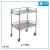 Import AJ-506A commerical furniture stainless steel mobile operation tray medical hospital trolley from China