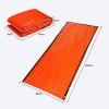 All Weather PE Orange Survival Kepp Warm Emergency Thermal Tent Sleeping Bag