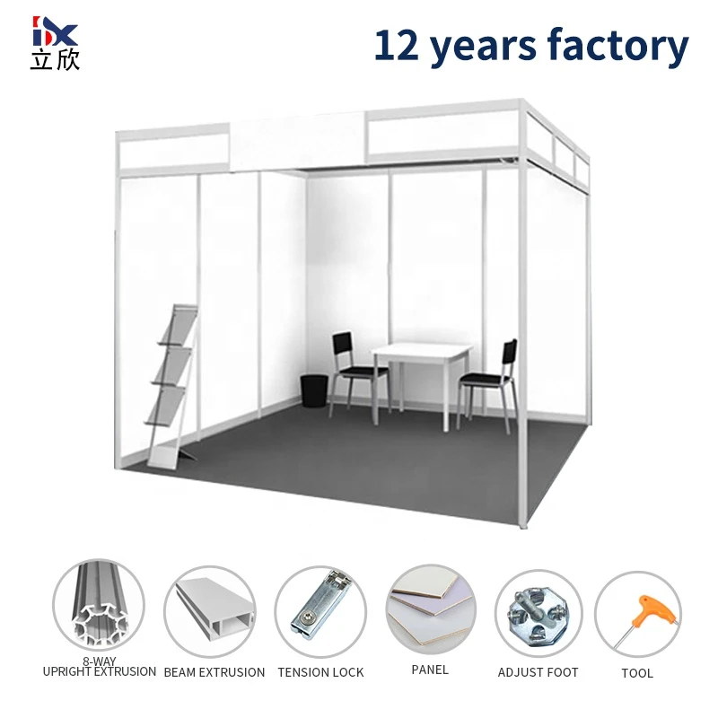 Aluminum Customized Maxima Exhibition Booth Fair Display Stand